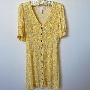 H&M Yellow Sun Dress